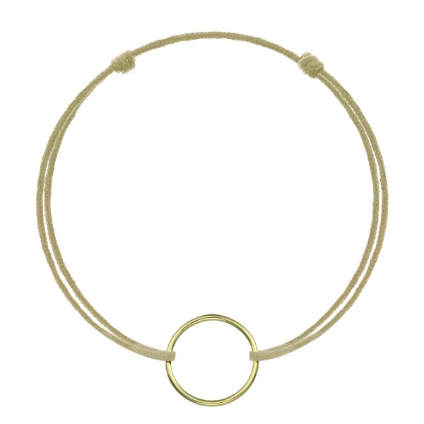 bratara picior cerc argint placat