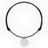 bratara picior argint o mandala