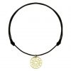 bratara picior o mandala argint placat aur